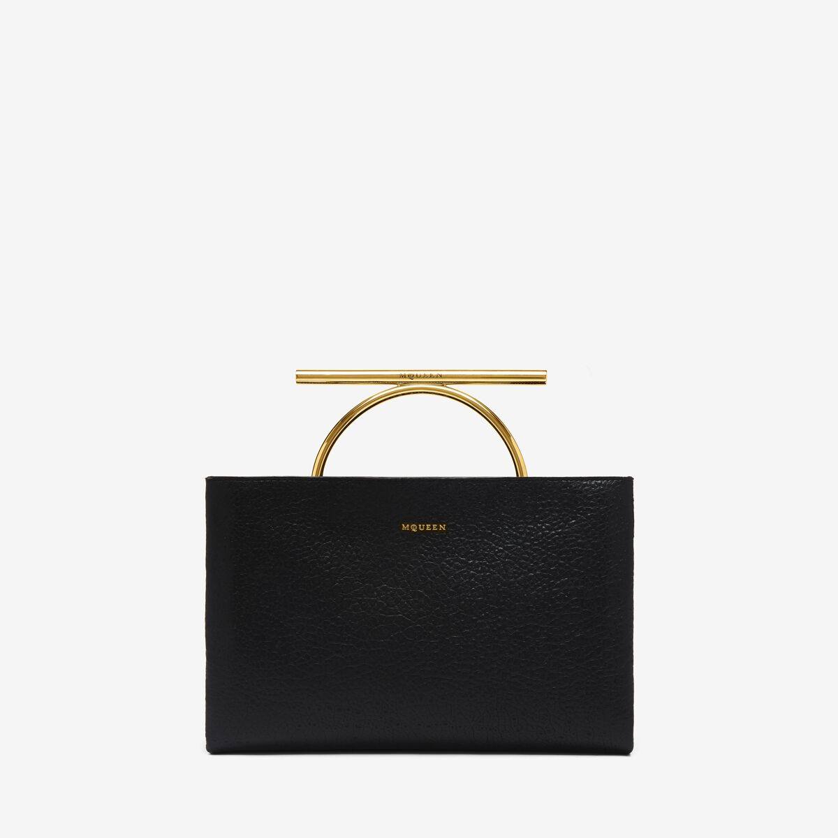 ALEXANDER MCQUEEN - McQueen T-Bar Clutch - Item 8035321VDBO1000